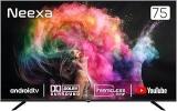 Neexa 75 Inch (190 Cm) Apps (YouTube Netflix Prime Video) & Connectivity Smart Android HD LED TV