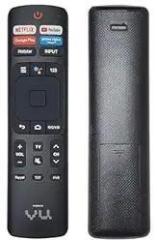 Novanex for Vu with Netflix Google Play Prime Video Hotstar YouTube Hotkeys (Without Voice Function)(Please Match Your Old Remote) Black Smart Android 4K Ultra Hd Led Tv