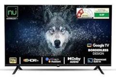 Nu 32 inch (80 cm) New 2025 Borderless Series 720p Google LED32HGNX Smart HD TV