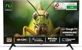 Nu 32 inch (80 cm) New 2025 Borderless Series 720p Google LED32QUGNX Smart HD QLED TV