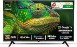 Nu 43 Inch (108 Cm) New 2025 Borderless Series Google LED43QUGNX Smart 4K QLED TV