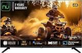 Nu 43 Inch (109 Cm) Google Series LED43UGNX (Black) 2023 Model Smart 4K Ultra HD LED TV