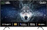 Nu 55 Inch (139 Cm) Google Series LED55QUGNX (Black) 2023 Model Smart 4K Ultra HD QLED TV