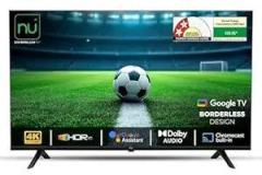 Nu 55 inch (139 cm) New 2025 Borderless Series Google LED55UGNX Smart 4K UHD TV