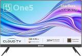 One5 43 Inch (109 Cm) Starflare Cloud Frameless CL4F3LO5 (Black) | (2024 Model) Smart Android HD Ready LED TV