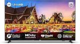 Philips 58 Inch (146 Cm) 58PUT7605/94 (Black) (2021 Model) | With P5 Perfect Picture Engine Smart 4K Ultra HD LED TV