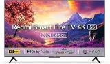 Redmi 55 Inch (138 Cm) F Series Fire L55MA FVIN (Black) Smart UHD 4K LED TV