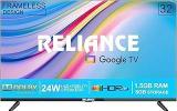 Reliance 32 Inch (80 Cm) OLED Google With Frameless Design & Voice Remote (RGT32GT8724FHD) Smart Full HD TV