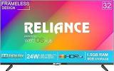 Reliance 32 Inch (80 Cm) OLED WebOS With Frameless Design & Magic Remote (RGT32WB3972FHD) Smart Full HD TV