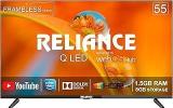 Reliance 55 Inch (139 Cm) WebOS Metal Body With Frameless Design & Magic Remote (RGT55WB3972UHD) Smart Ultra HD 4K QLED TV