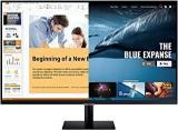 Samsung 27 Inch (69 Cm) M5 Monitor With Netflix, YouTube, Prime Video And Apple Streaming (LS27AM500NWXXL, Black) Smart TV