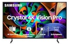 Samsung 43 inch (108 cm) Crystal Vision Pro UA43DUE76AKLXL (Black) Smart 4K Ultra HD LED TV