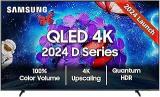 Samsung 55 Inch (138 Cm) QE1D Series QA55QE1DAULXL (Black) Smart 4K Ultra HD QLED TV