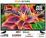 Sceptre, , Bluetooth, Dual USB, Inbuilt Games WZ32PEHDIPS Ips HD Ready LED TV