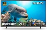 Sony 43 Inch (108 Cm) Bravia 43X74 (Black) (2021 Model) Smart Android 4K Ultra HD LED TV