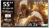 Sony 55 Inch (139 Cm) BRAVIA 2M2 Series Google K-55S25BM2 Smart 4K Ultra HD LED TV