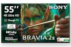 Sony 55 inch (139 cm) BRAVIA 2M2 Series Google K 55S25M2 3 Years Warranty for Limited Period Smart 4K Ultra HD LED TV
