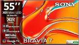 Sony 55 Inch (139 Cm) BRAVIA 7 AI Mini Google K 55XR70 (Black) 3 Years Warranty For Limited Period Smart 4K Ultra HD LED TV