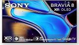 Sony 55 inch (139 cm) BRAVIA 8 Series AI OLED Google K 55XR80 (Black) Smart 4K Ultra HD TV