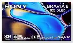 Sony 65 inch (164 cm) BRAVIA 8 Series AI OLED Google K 65XR80 (Black) Smart 4K Ultra HD TV