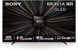 Sony 65 inch (164 cm) Bravia XR series OLED Google XR 65A80J (Black) (2021 Model) | with Alexa Compatibility Smart 4K Ultra HD TV