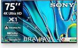 Sony 75 Inch (189 Cm) BRAVIA 3 Series AI Google K 75S30 (Black) 3 Years Warranty For Limited Period Smart 4K Ultra HD LED TV