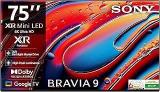 Sony 75 inch (189 cm) BRAVIA 9 Series AI Mini Google K 75XR90 (Black) 3 Years Warranty for Limited Period Smart 4K Ultra HD LED TV