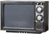 Tabletop Retro Television Ornament Vintage Model