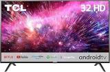 Tcl 32 inch (80 cm) Certified 32S6500S (Black) (2020 Model) Android Smart HD Ready LED TV