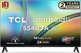 Tcl 32 Inch (83 Cm) S Series With HDR 10 Support, Black Smart Android HD Ready LED TV