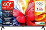 Tcl 40 Inch (101 Cm) Google Ai Clarity Multiple Viewing Mode 40V5C Smart Full HD QLED TV