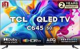 Tcl 50 Inch (126 Cm) Google 50C645 (Black) Smart 4K Ultra HD QLED TV