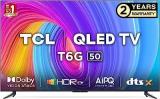 Tcl 50 Inch (126 Cm) Google 50T6G (Black) Smart 4K Ultra HD QLED TV