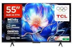 Tcl 55 inch (139 cm) Google 55P71K Smart 4K Ultra HD QLED TV