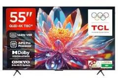 Tcl 55 inch (139 cm) Google 55T8C Smart 4K Ultra HD QLED TV