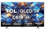 Tcl 65 Inch (164 Cm) Google 65C61B (Black) Smart 4K Ultra HD QLED TV