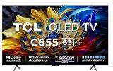 Tcl 65 Inch (164 Cm) Google 65C655 (Black) Smart 4K Ultra HD QLED TV