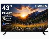 TIVORA 43 Inch Android Frameless Design TV