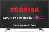 Toshiba 32 Inch (80 Cm) Vidaa OS Series ADS 32L5050 (Black) (2020 Model) Smart HD Ready LED TV