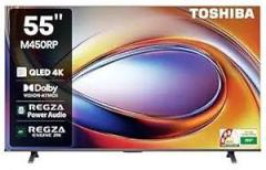 Toshiba 55 inch (139 cm) M450RP Series 55M450RP (Black) Smart 4K Ultra HD QLED TV