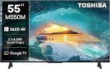 Toshiba 55 Inch (139 Cm) M550MP Series Google 55M550MP (Black) Smart 4K Ultra HD QLED TV