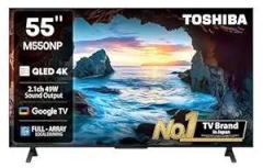 Toshiba 55 inch (139 cm) M550NP Series Google 55M550NP Smart 4K Ultra HD QLED TV