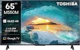 Toshiba 65 Inch (164 Cm) M550MP Series Google 65M550MP (Black) Smart 4K Ultra HD QLED TV