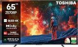 Toshiba 65 Inch (164 Cm) REGZA Engine ZRi Voice Control 65Z570RP (Black) Smart 4K Ultra HD QLED TV