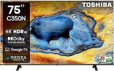 Toshiba 75 Inch (189 Cm) C350NP Series Google 75C350NP (Black) Smart 4K Ultra HD LED TV