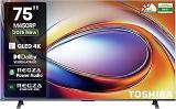 Toshiba 75 Inch (189 Cm) M450RP Series 75M450RP (Black) Smart 4K Ultra HD QLED TV
