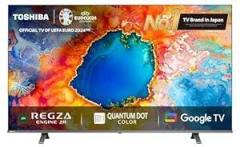 Toshiba 85 inch (215 cm) C450NP Series Google (Black) Smart 4K Ultra HD QLED TV