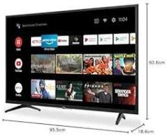 Vu 43 inch (108 cm) UltraAndroid 43GA (Black) (2019 Model) Full HD LED TV