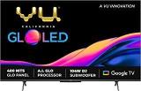 Vu 50 Inch (126 Cm) The GloLED Series Google 50GloLED (Grey) Smart 4K LED TV