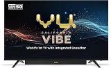 Vu 50 inch (126 cm) Vibe Series Google 50VIBE24 (Black) QLED TV